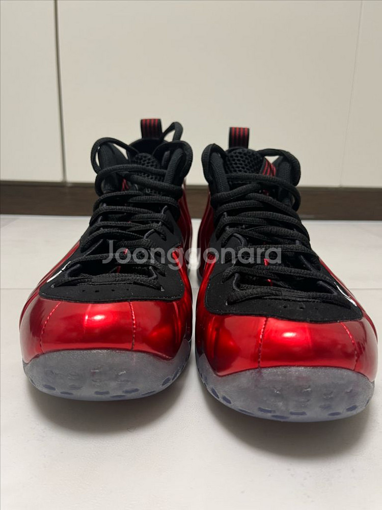 [275] 에어 폼포짓 원 메탈릭 레드(314996-610)--5