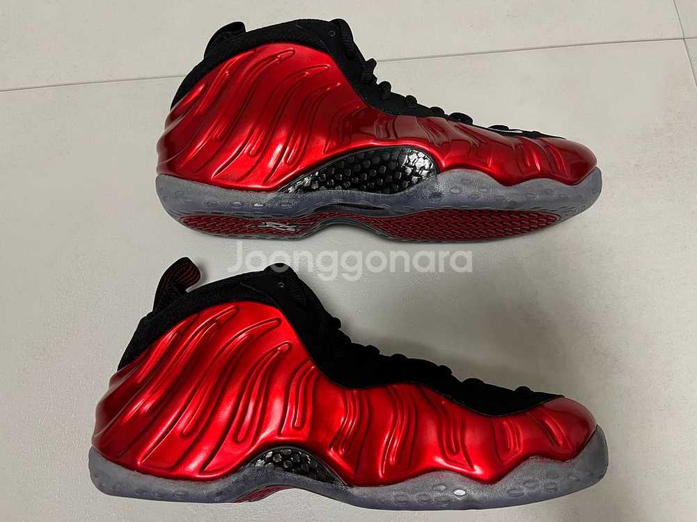 [275] 에어 폼포짓 원 메탈릭 레드(314996-610)--2