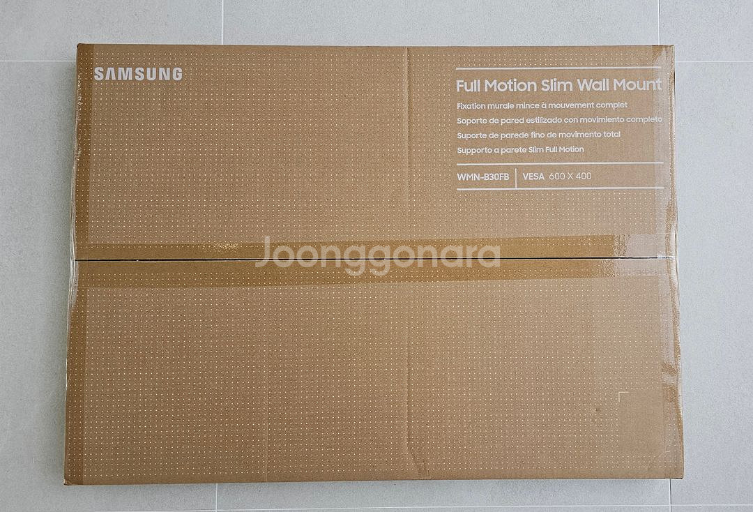 삼성 85인치 TV 벽걸이 브라켓 WMN-B30FB--0