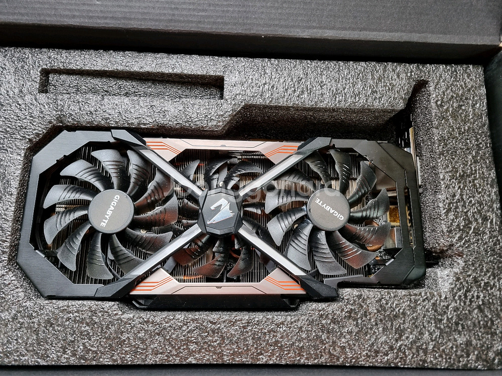 고장난 GTX1080Ti 어로스익스트림그래픽카드--0
