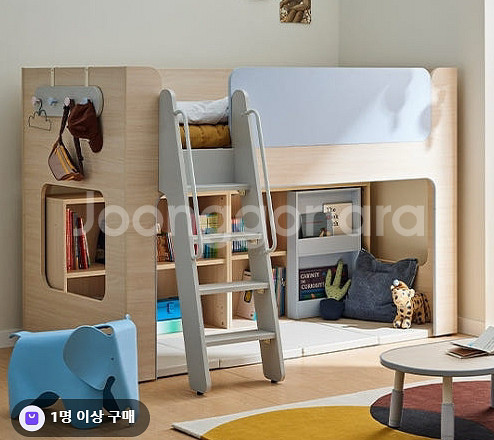 한샘 버니 벙커 침대 풀세트(사다리형)--0