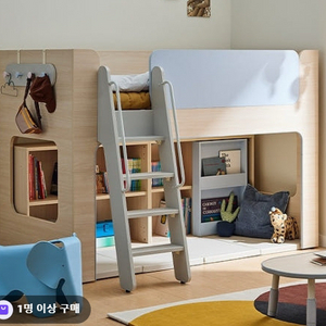 한샘 버니 벙커 침대 풀세트(사다리형)