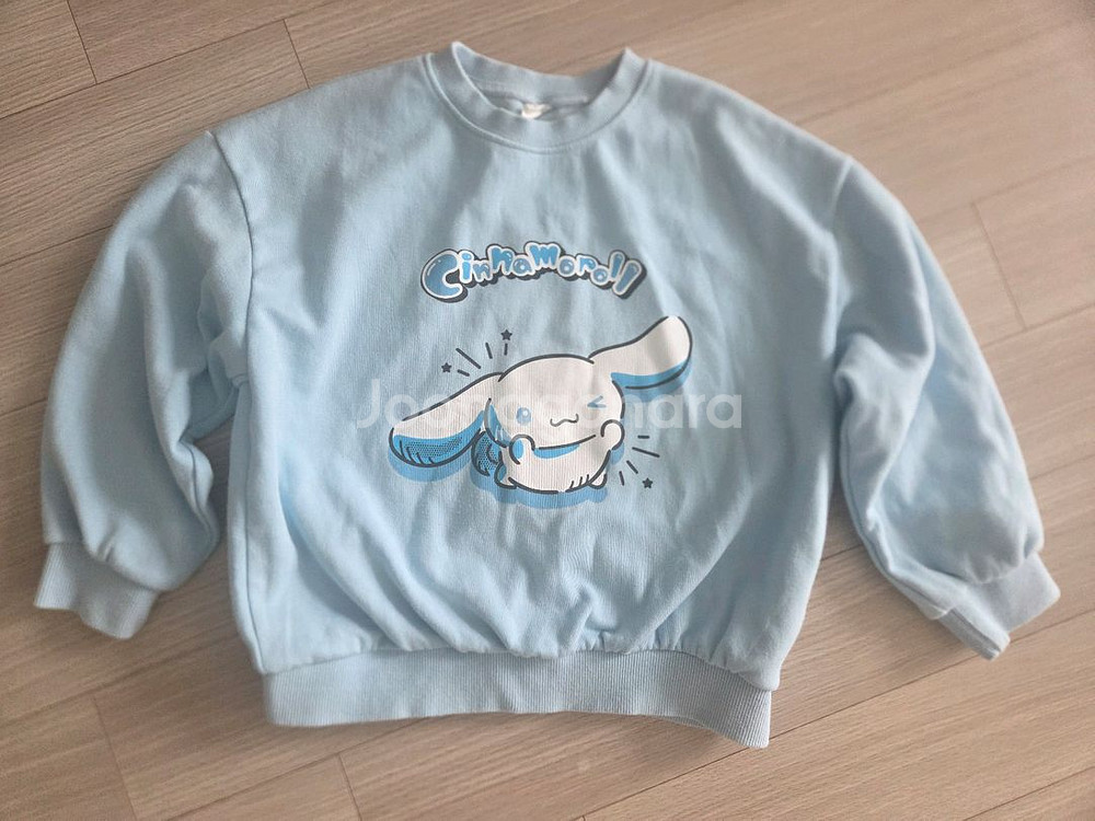 (아동 맨투맨) 시나모롤 맨투맨 티셔츠 11사이즈--0