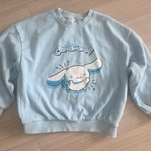 (아동 맨투맨) 시나모롤 맨투맨 티셔츠 11사이즈