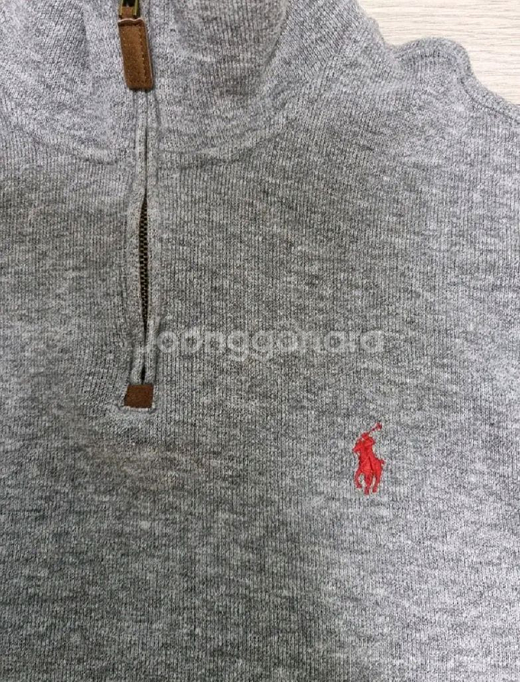 (105)폴로랄프로렌 남성 반집업 니트--1