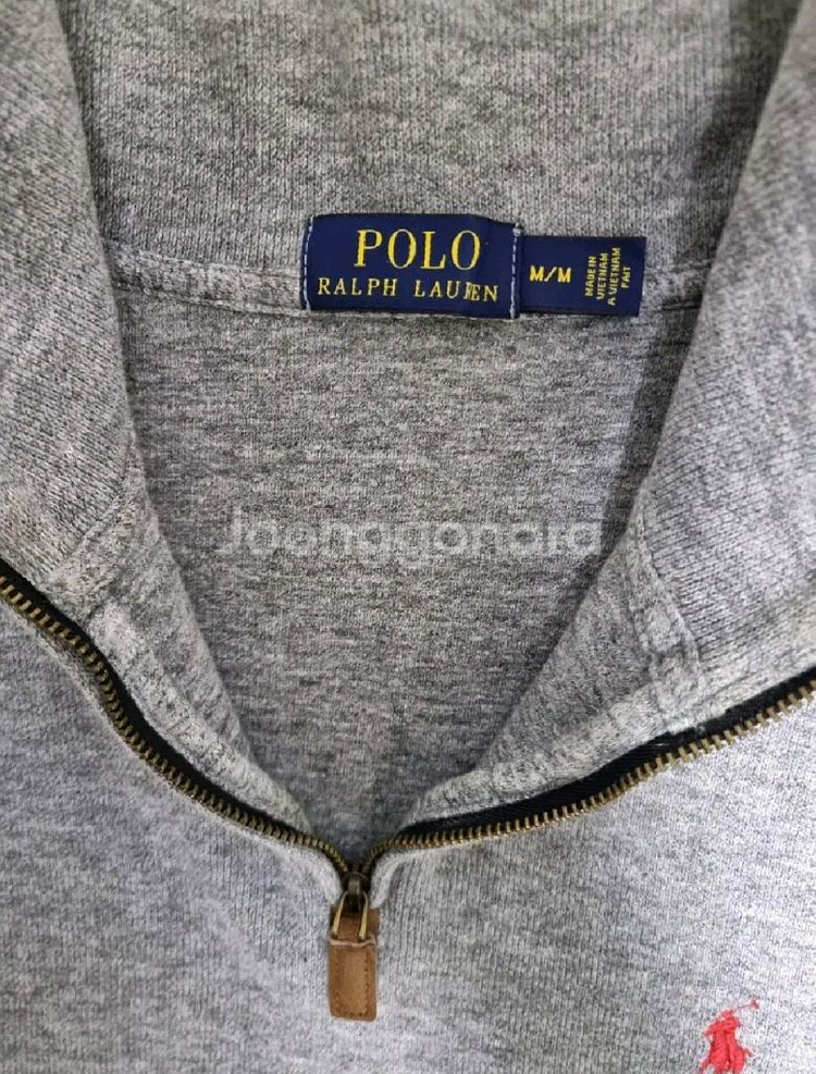 (105)폴로랄프로렌 남성 반집업 니트--2