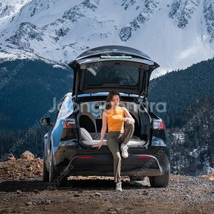 테슬라 TESCAMP 모델Y 차박매트 테슬라 캠프 싱글 더블 캠핑