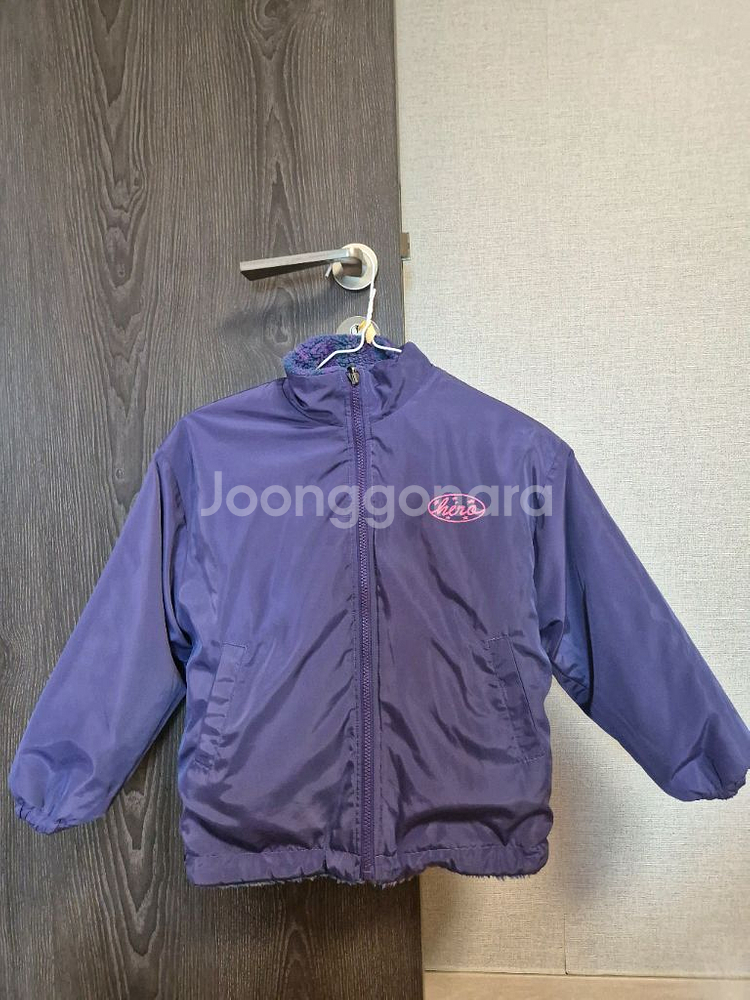 히로 멀티덤블 리버시블 자켓 퍼플 130--1