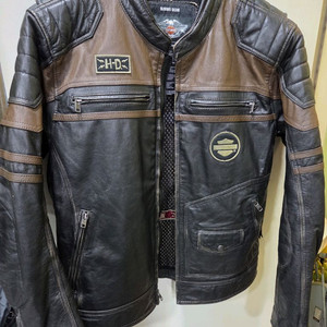 할리데이비슨 버팔로 가죽 바이커 자켓 L사이즈