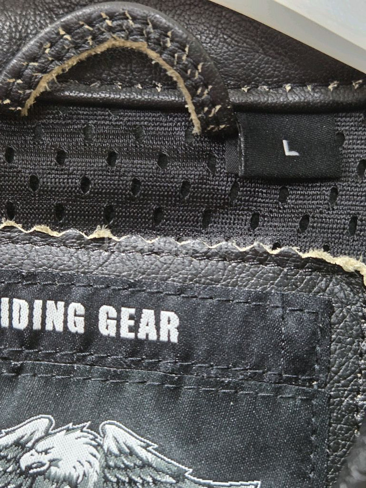 할리데이비슨 버팔로 가죽 바이커 자켓 L사이즈--2