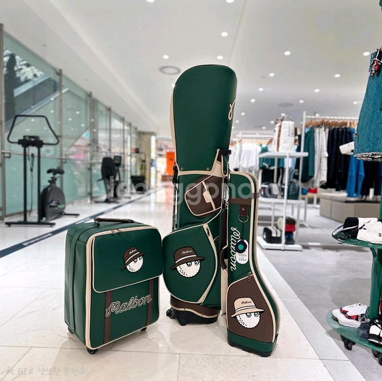 말본 골프백 스탠드 캐디백--1