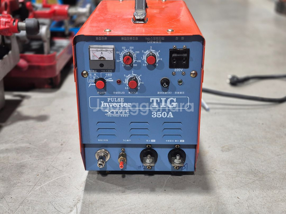 알곤용접기 (펄스 인버터 TIG 350A) 중고팝니다--0