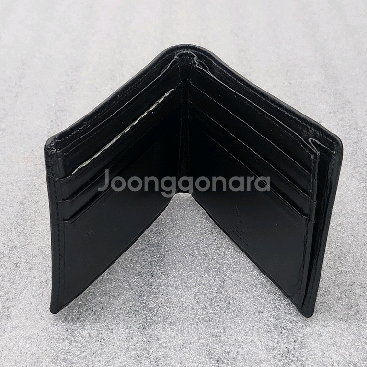 체크 패턴 남성 반지갑--1