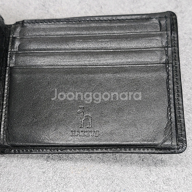 체크 패턴 남성 반지갑--2