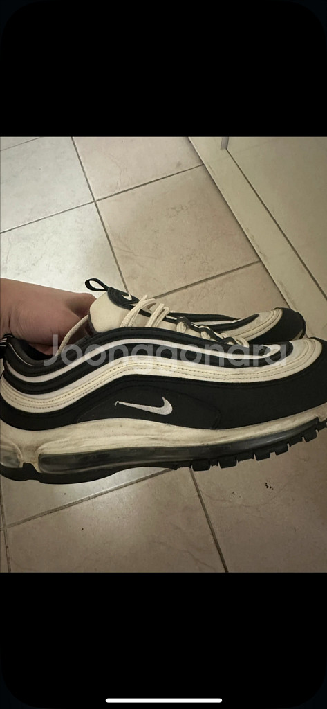 나이키 에어맥스97 블랙 팬텀 운동화--2