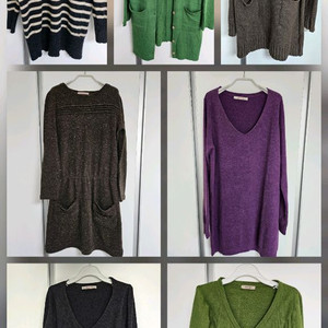 여성 니트 가디건 외 55~66,77