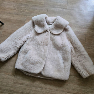 한섬 마인 양털 무스탕 램스킨