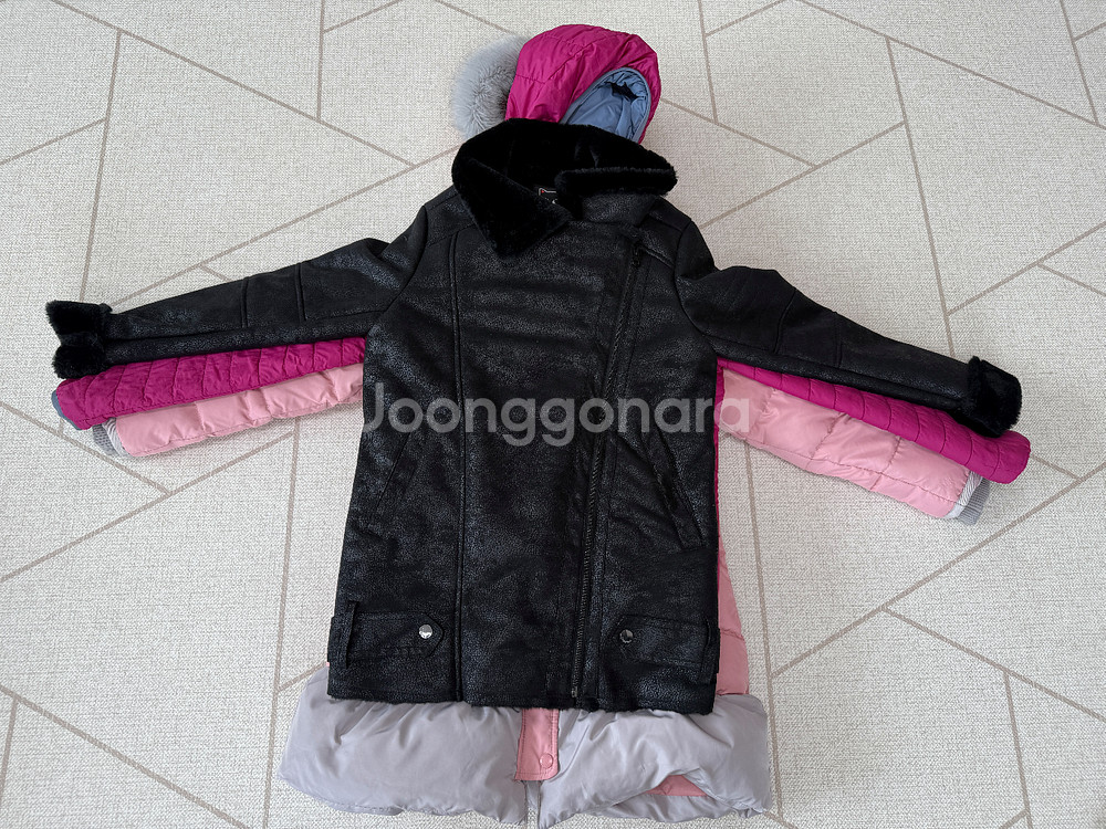 여아 겨울점퍼 3종(140~_150)--8