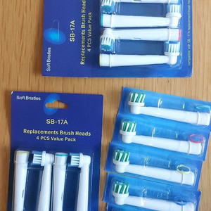 오랄비 SB-17A 전동칫솔 교체용 브러시헤드