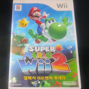 닌텐도 Wii 수퍼마리오wii2 갤럭시 어드벤처 투게더 정발 팝니다