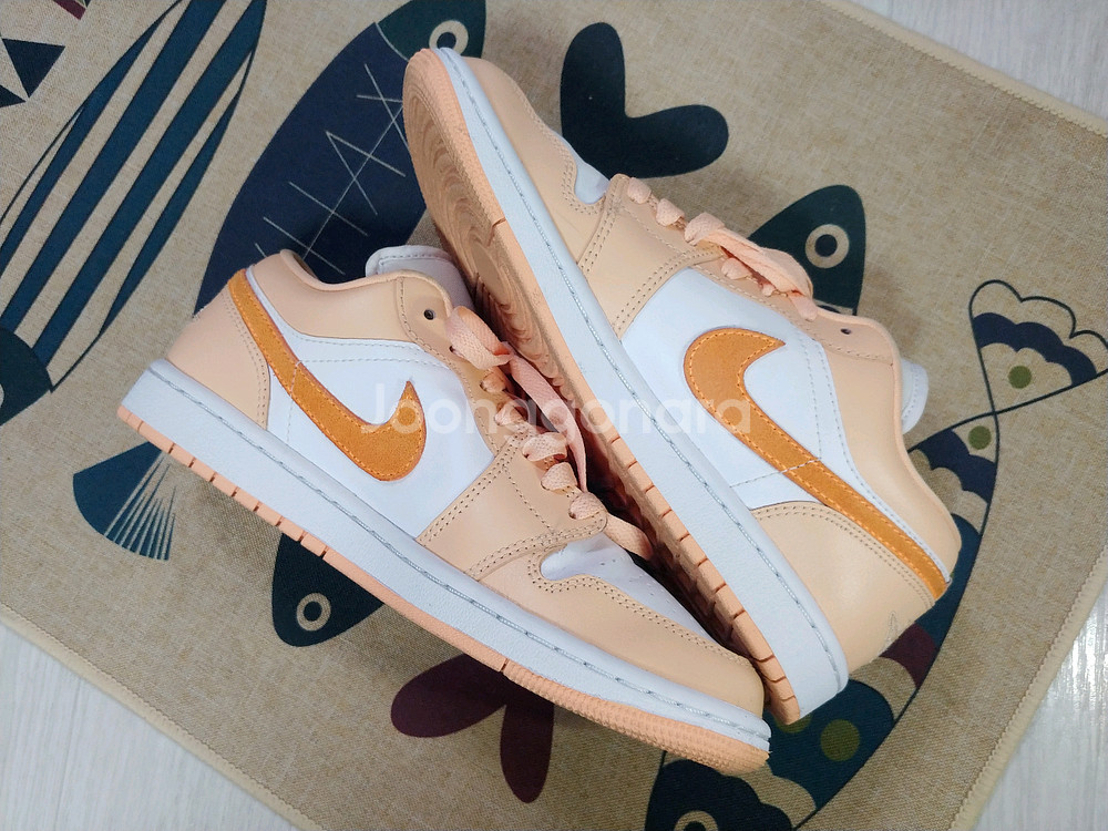 나이키 에어 조던 1 로우 선셋 헤이즈 운동화 (240)--1