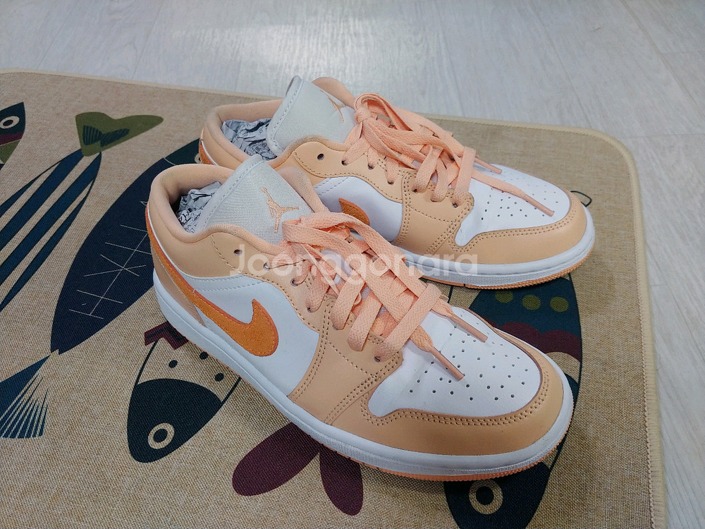 나이키 에어 조던 1 로우 선셋 헤이즈 운동화 (240)--2