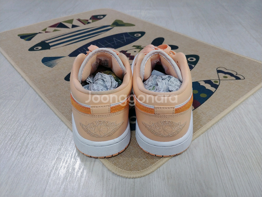 나이키 에어 조던 1 로우 선셋 헤이즈 운동화 (240)--4