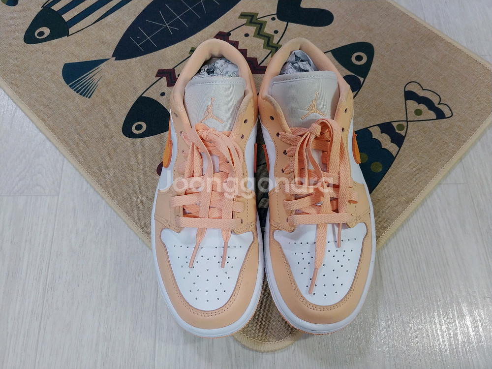 나이키 에어 조던 1 로우 선셋 헤이즈 운동화 (240)--3