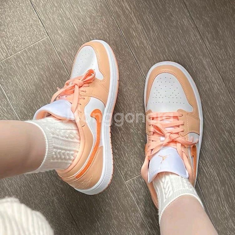 나이키 에어 조던 1 로우 선셋 헤이즈 운동화 (240)--8