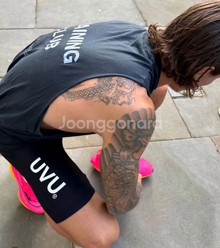 러닝)UVU 하프타이즈 블랙/그레이--0