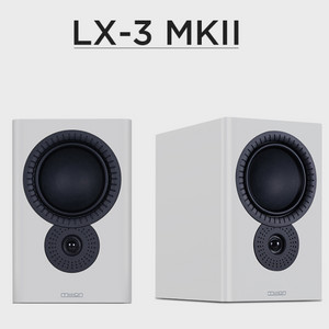 영국 미션 LX-3 MKⅡ 화이트 북쉘프 스피커