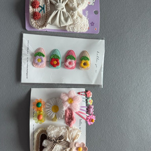 유아 헤어핀 아기삔 일괄 공주삔 베이비머리삔