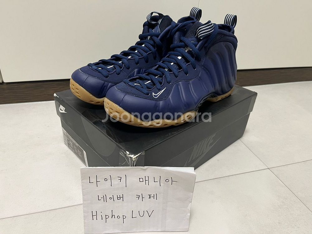 [275] 에어 폼포짓 원 미드나잇 네이비(314996-405)--0