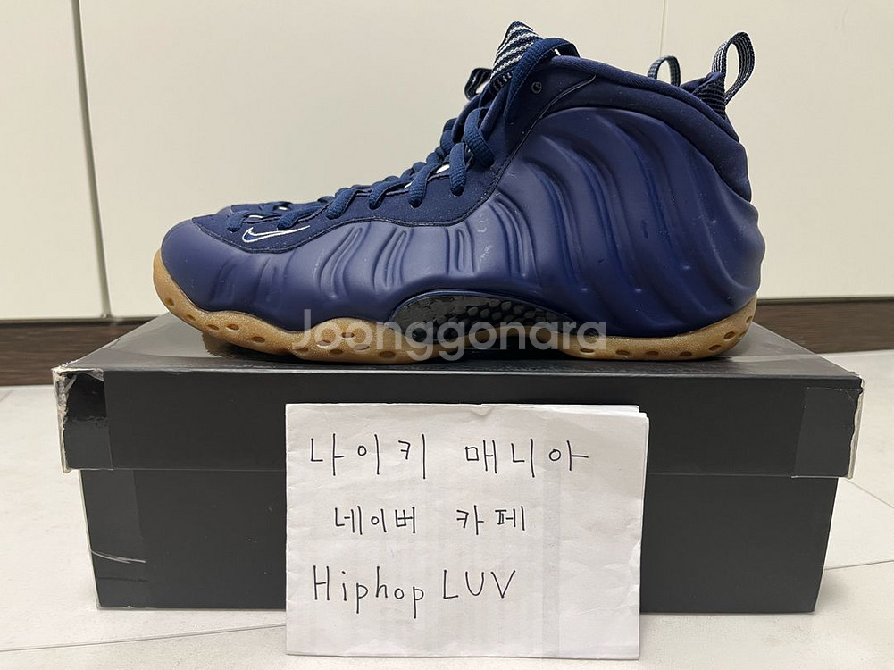 [275] 에어 폼포짓 원 미드나잇 네이비(314996-405)--1