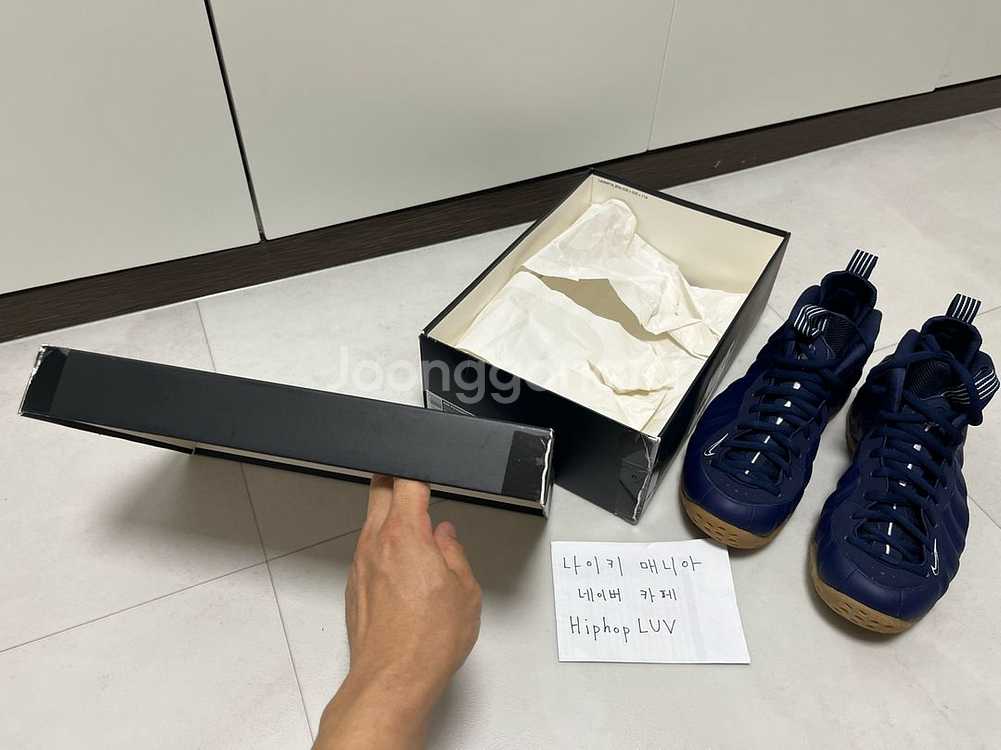 [275] 에어 폼포짓 원 미드나잇 네이비(314996-405)--7