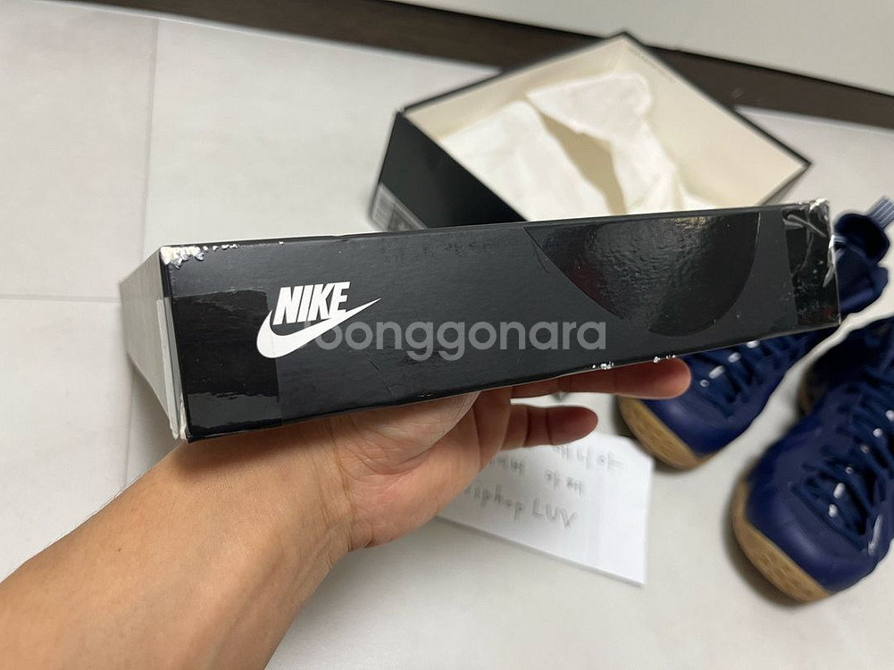 [275] 에어 폼포짓 원 미드나잇 네이비(314996-405)--8