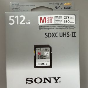 소니 V60 SD카드 512GB 미개봉 새상품