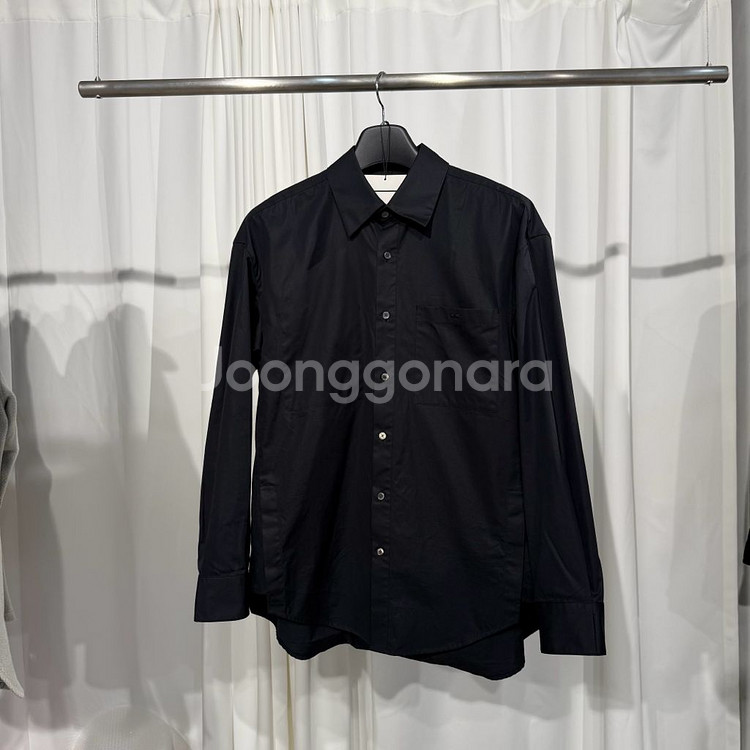 (XL)우영미 백로고 셔츠--1