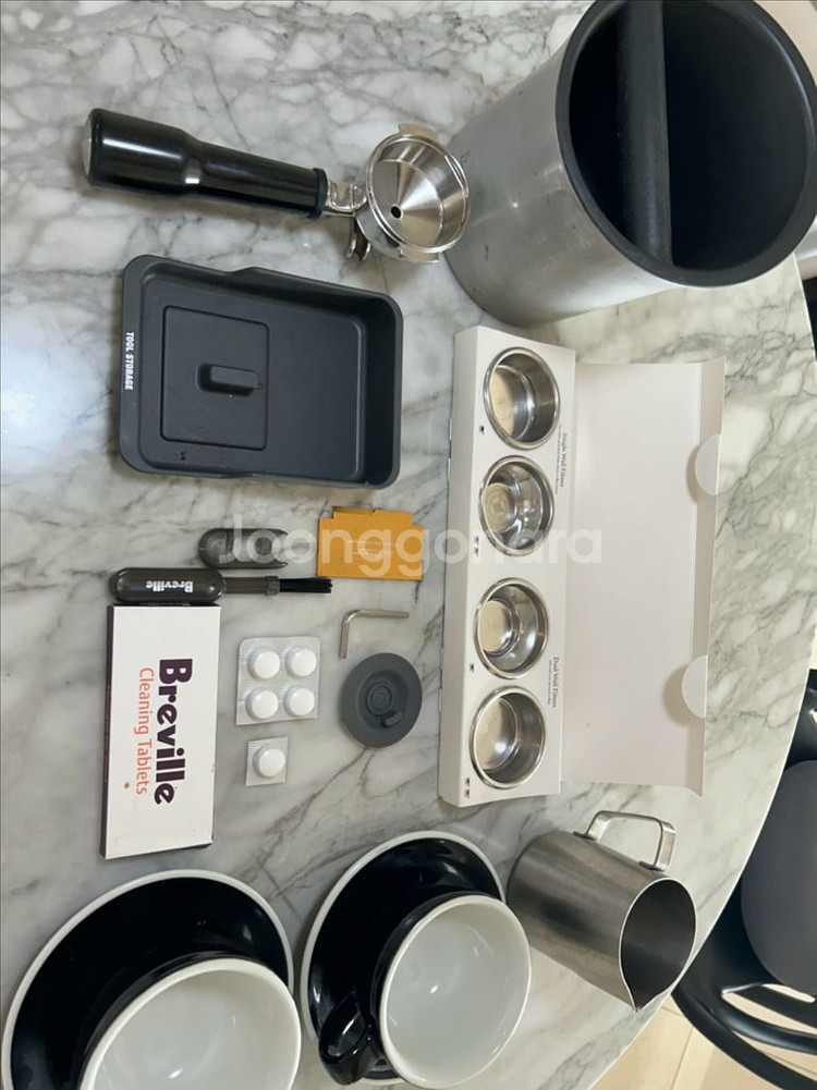 브레빌 BES870 에스프레소 머신 세트--1