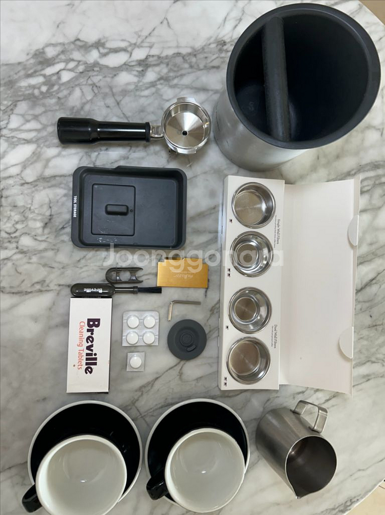 브레빌 BES870 에스프레소 머신 세트--6