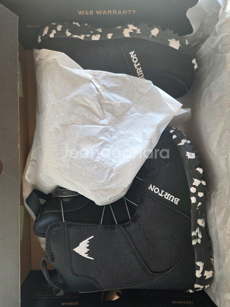 버튼 키즈 에프터스쿨 바인딩셋 90 /버튼크롬 보아 키즈 스노우보드 바인딩--3