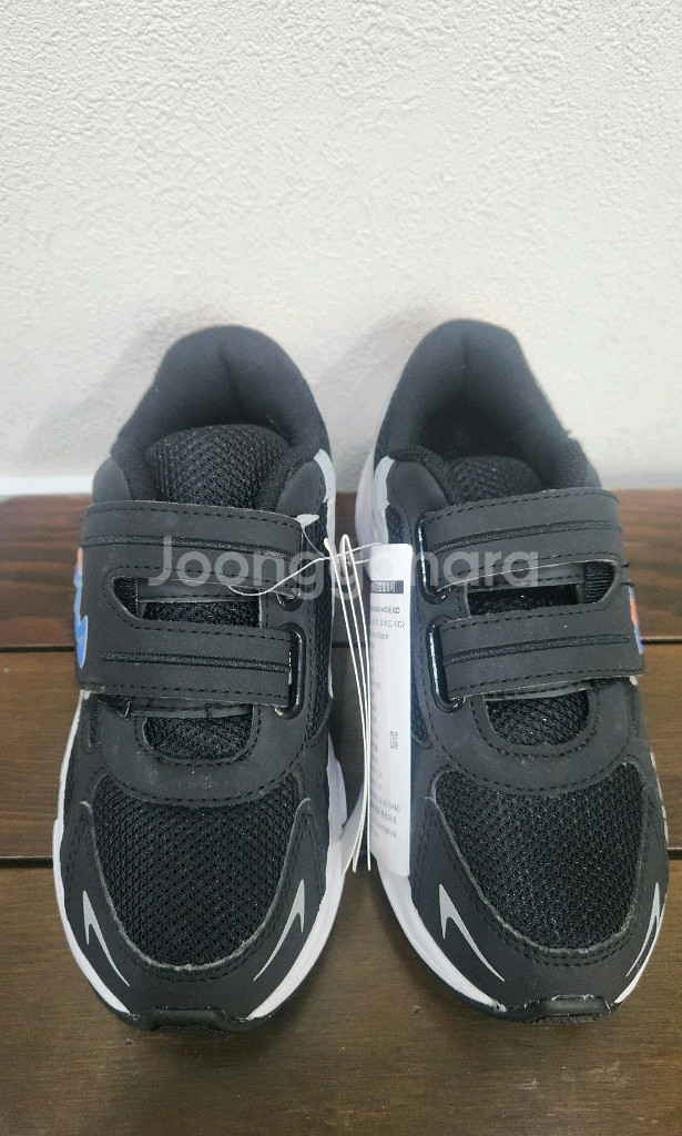 휠라 키즈 블랙 운동화 새상품 190--2