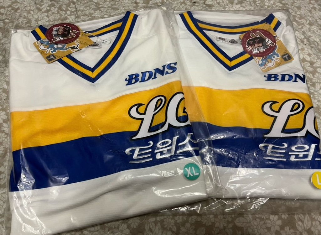 XL 빠더너스 LG 트윈스 엘지 청룡 1980 져지 이미지