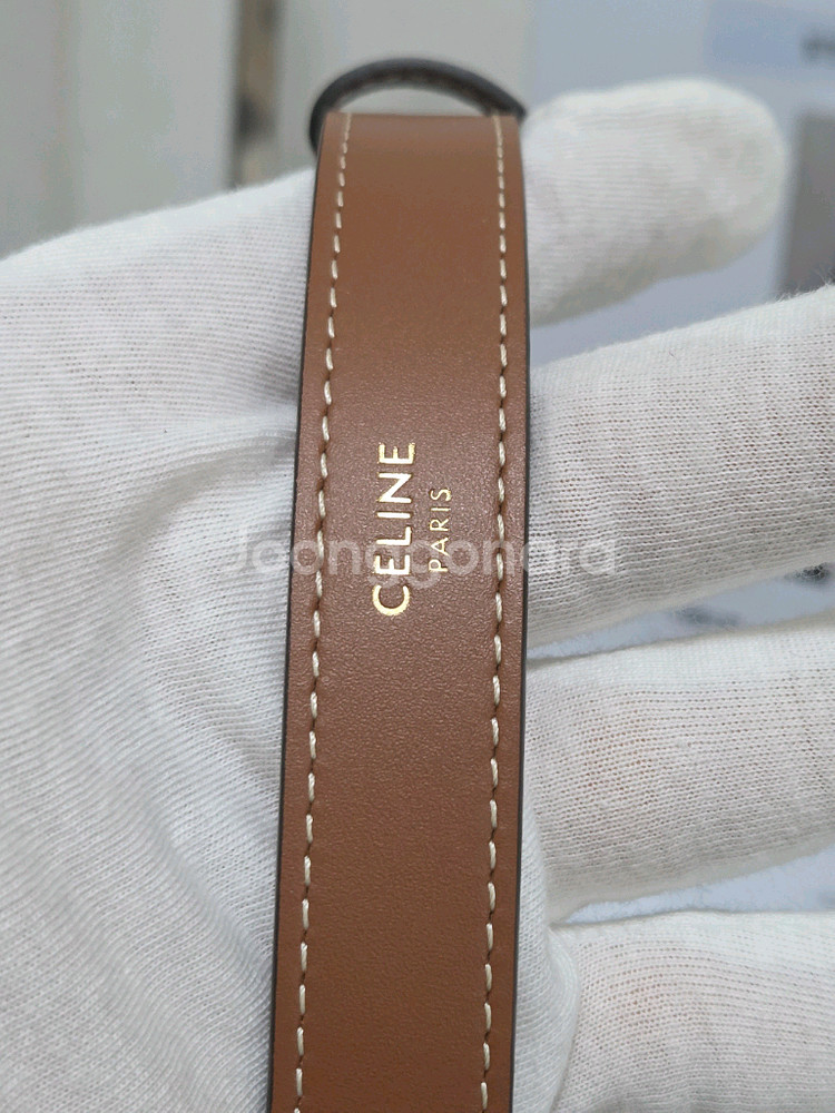 [새상품급] 셀린느 트리옹프 아바백 Black Tan--2