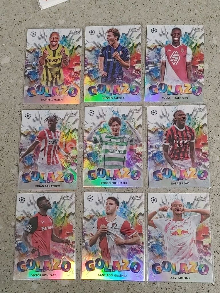 축구 카드 컬렉션 세트 골라죠 런던콜링 풋볼러 등--0