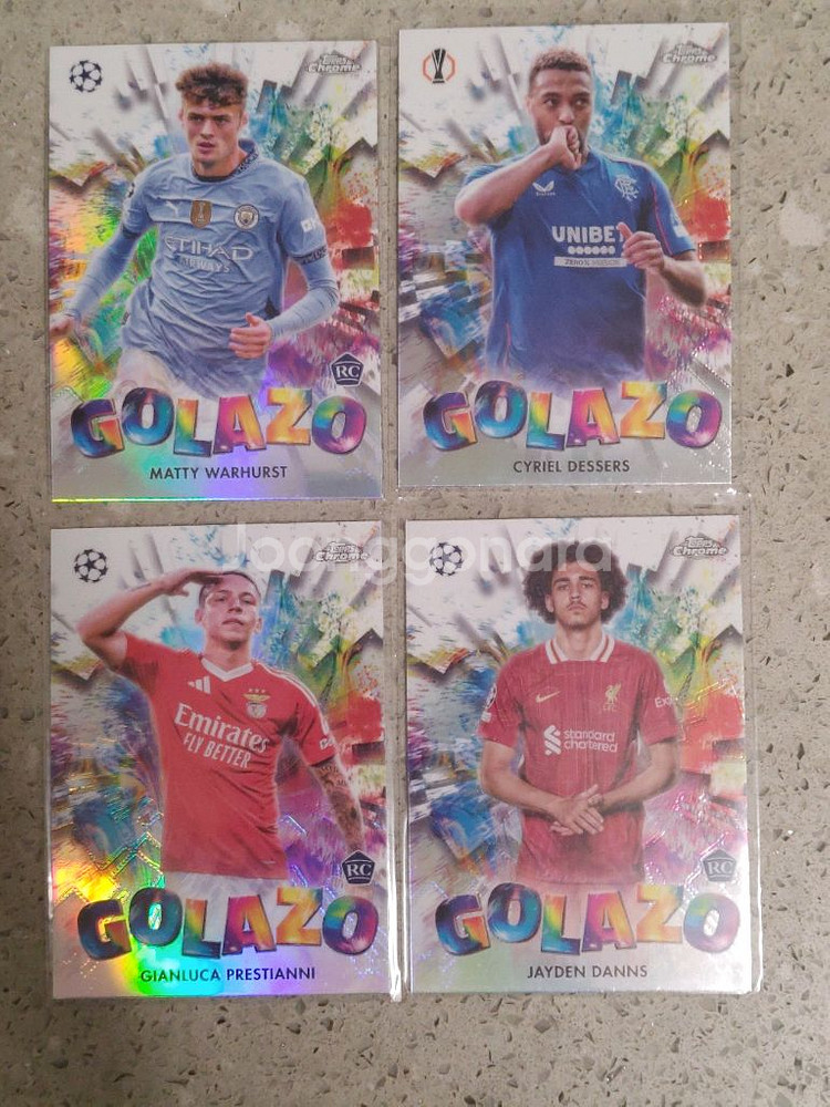 축구 카드 컬렉션 세트 골라죠 런던콜링 풋볼러 등--1