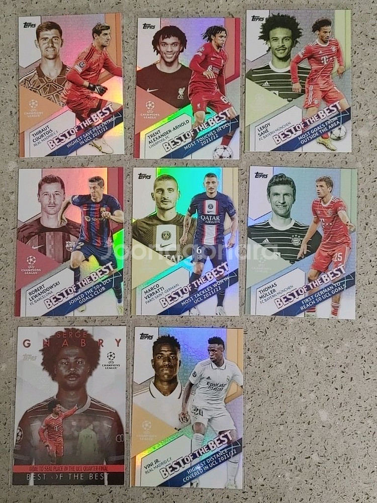 축구 카드 컬렉션 세트 골라죠 런던콜링 풋볼러 등--2