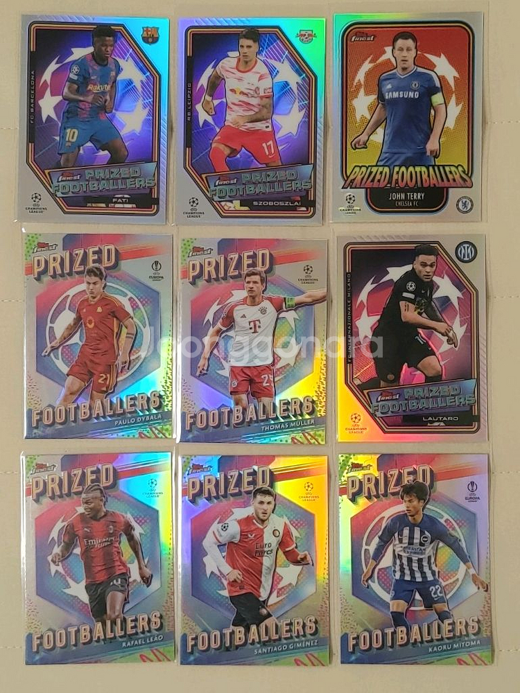 축구 카드 컬렉션 세트 골라죠 런던콜링 풋볼러 등--5