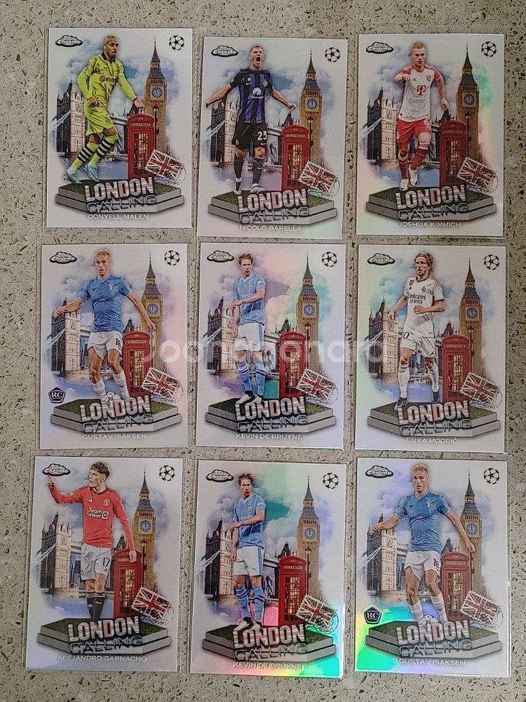 축구 카드 컬렉션 세트 골라죠 런던콜링 풋볼러 등--8