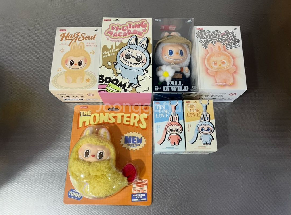 팝마트 라부부 미니 마카롱 나랑놀자 미개봉 새상품--0